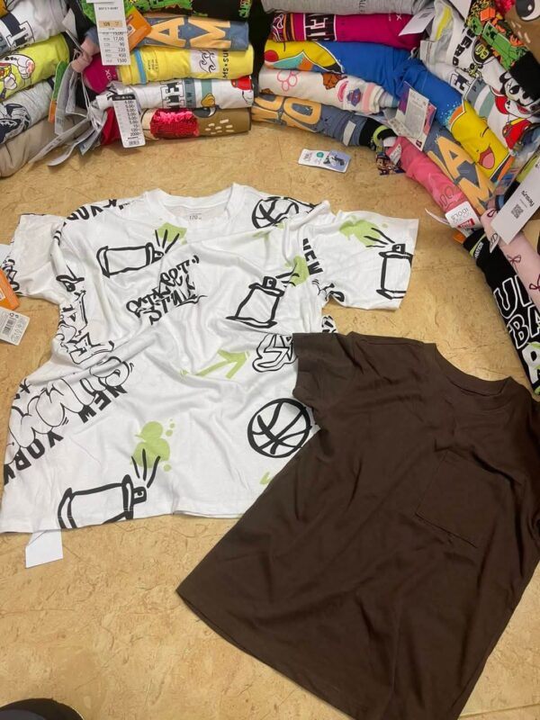 FB_IMG_1784420859390 Pack of 5 Random Branded T-Shirts For Boys