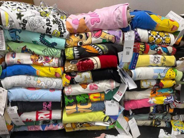 FB_IMG_1784420879374 Pack of 5 Random Branded T-Shirts For Girls